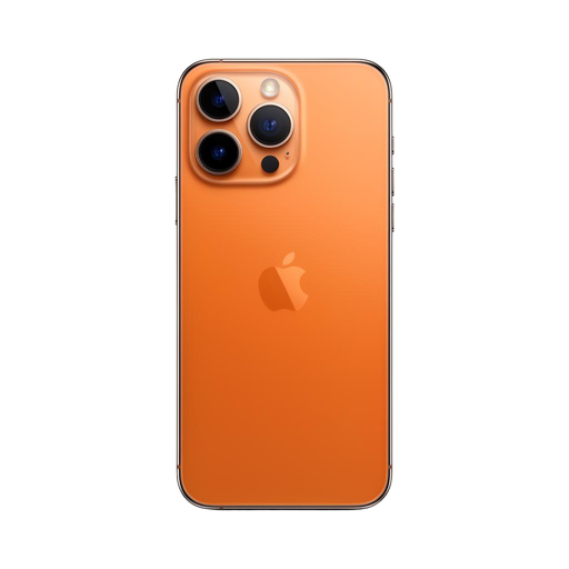 iPhone 17 Pro Max in Cosmic Orange